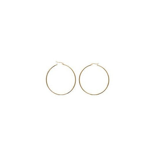 Boucles D Oreilles Carador Cr Oles En Acier Dor