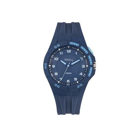 Montre TEKDAY Silicone Bleu