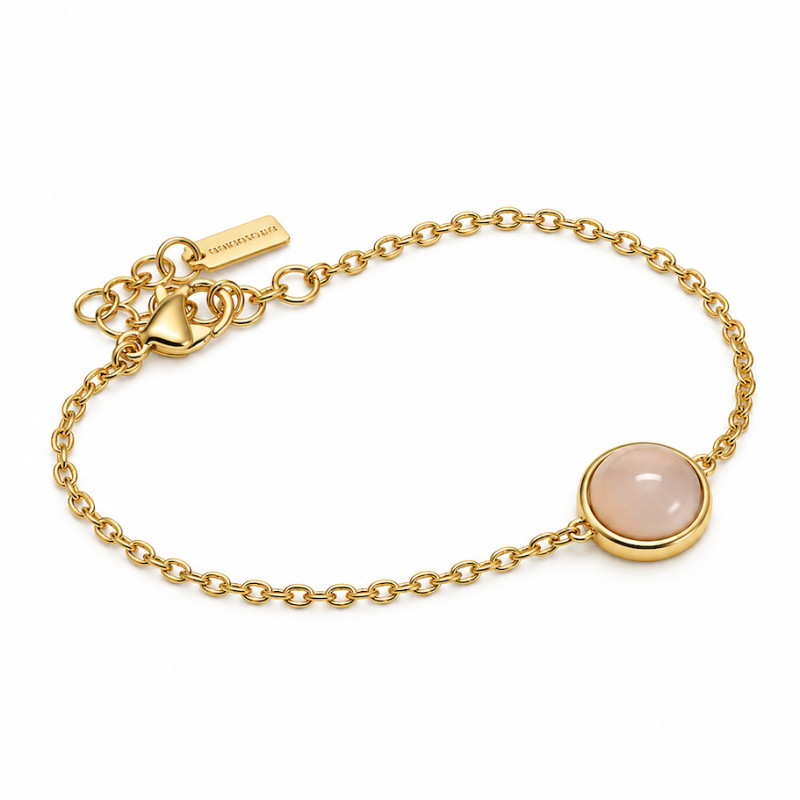 Bracelet Amporelle Acier Doré