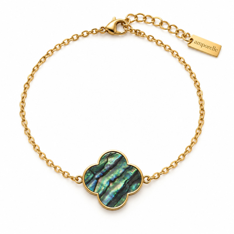 Bracelet Amporelle Acier doré