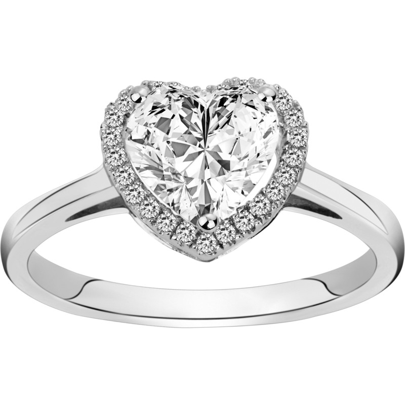 Bague Carador motif coeur Argent 925/000