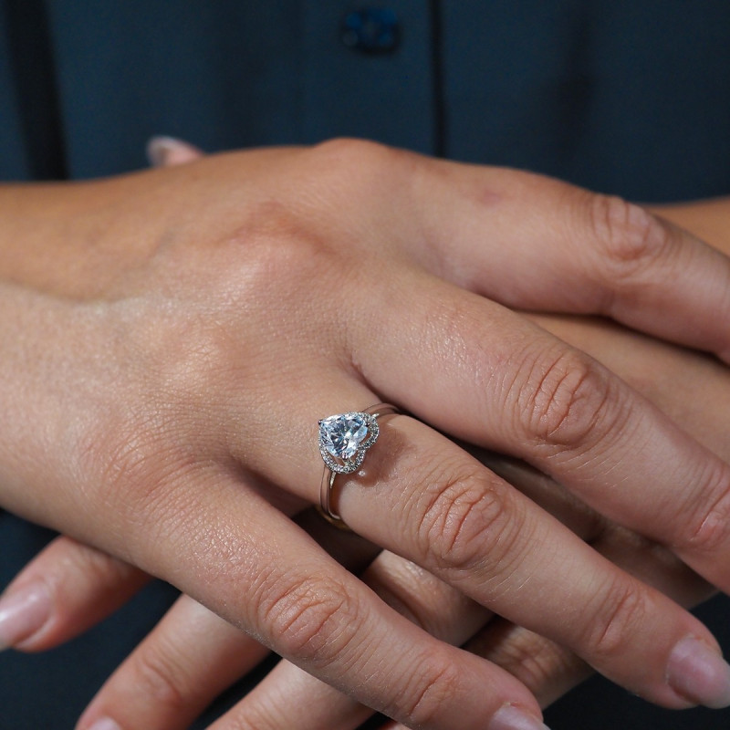 Bague Carador motif coeur Argent 925/000