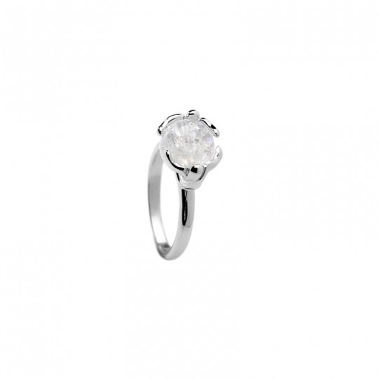 Parure De Bijoux Argent Charles Jourdan - Bague, Pendentif, Boucles D'oreilles (occasion)