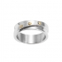 Phebus - Bague Acier et OR 750/000