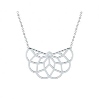 Carador - Collier argent 925/000, oxydes de zirconium