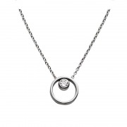 Collier Skagen Elin acier chromé SKJ0833040 Collier Skagen Elin acier chromé SKJ0833040