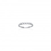 Bague Carador argent et oxydes de zirconium Bague Carador argent et oxydes de zirconium