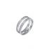 Bague double anneau Silver Pop Argent 925/000