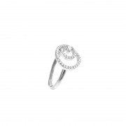 Bague Silver Pop Argent 925 et Oxyde de Zirconium Bague Silver Pop Argent 925 et Oxyde de Zirconium