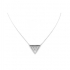 Collier Silver Pop Triangle Argent 925/000