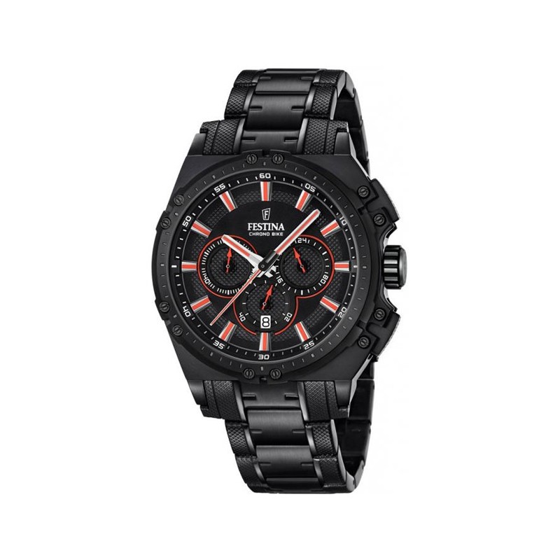 Montre Festina Chronobike acier noir F16969/4