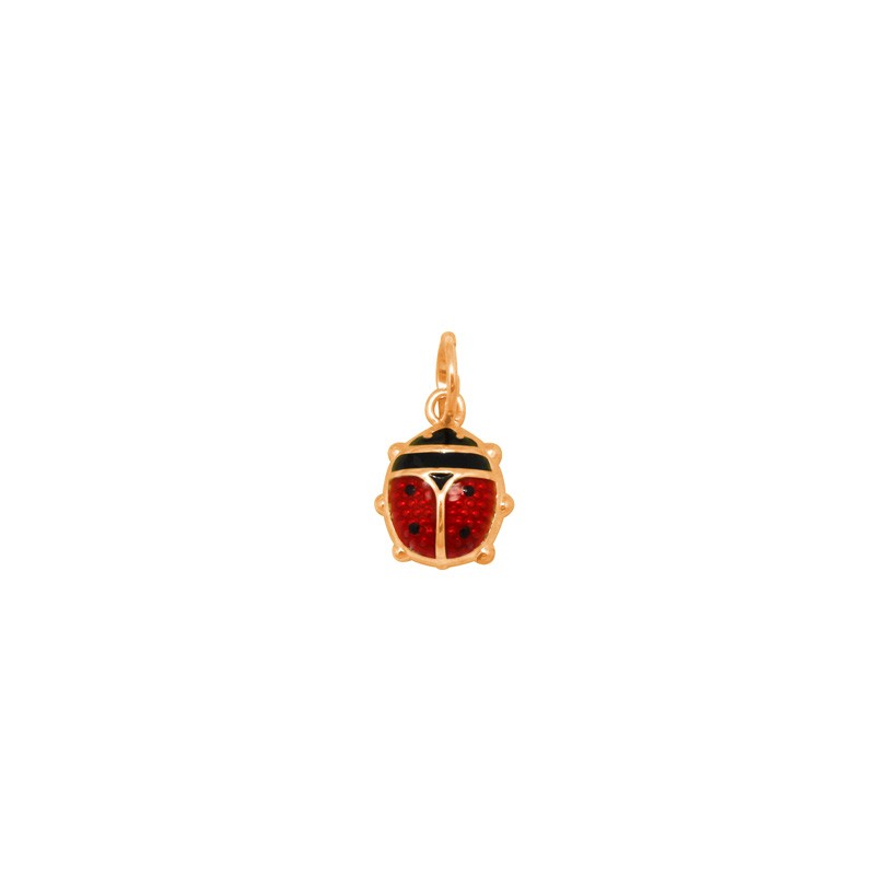 Pendentif Carador Coccinnelle Or jaune 375/000 