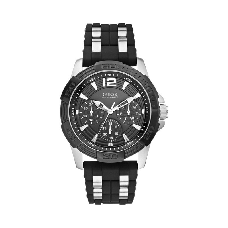 Montre Guess multifonction noire W0366G1