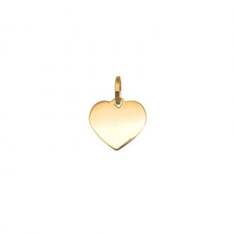 Pendentif cœur Carador en or jaune 375/000