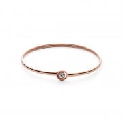 Bracelet Fossil Iconic Glitz acier doré rose JF02413791 Bracelet Fossil Iconic Glitz acier doré rose JF02413791