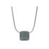 Collier Skagen Sea Glass acier argenté et verre gris SKJ0868040