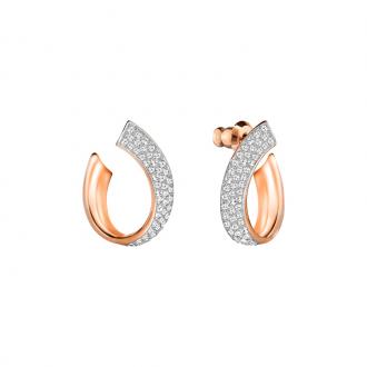 Boucles d'oreilles Swarovski Exist Small doré rose 5192261