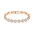 Bracelet Swarovski Angelic doré rose 5240513