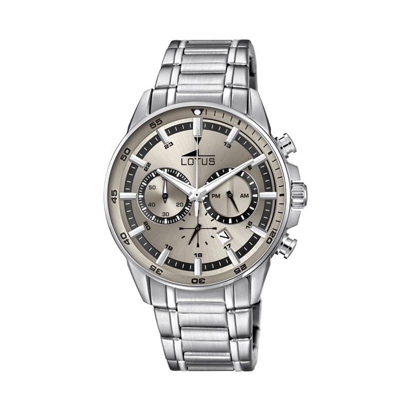 Montre Homme Lotus multifonction acier chromé 10133/2