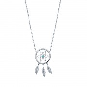 Collier Carador motif attrape rêve argent 925/000 Collier Carador motif attrape rêve argent 925/000