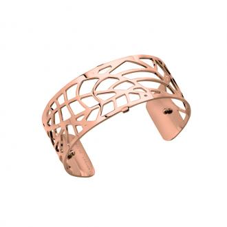 Bracelet manchette Les Georgettes Nid d'abeille Medium finition or rose brillant 70284084000000