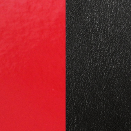 Cuir Les Georgettes Large Rouge verni/Noir
