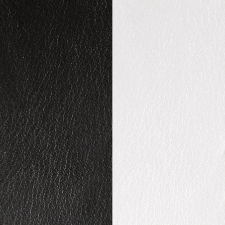 Cuir Les Georgettes Small Noir/Blanc