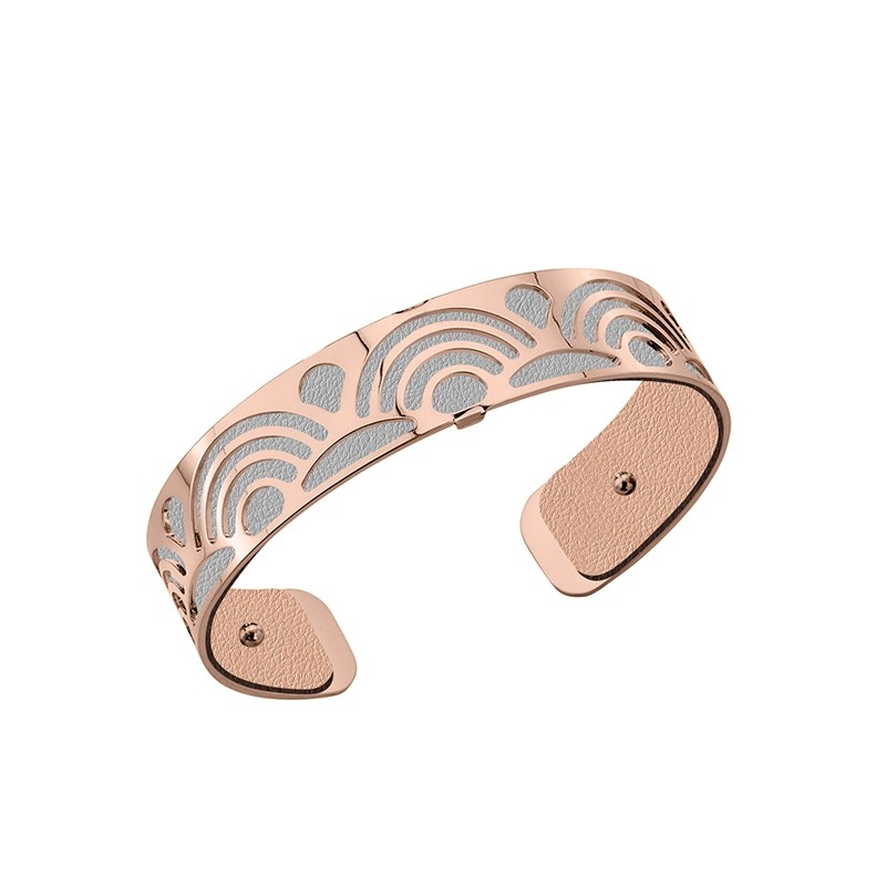 Cuir Les Georgettes Small Rose clair/Gris clair