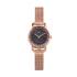 Montre Go Girl Only maille milanaise dorée rose, cadran fantaisie gris 695976