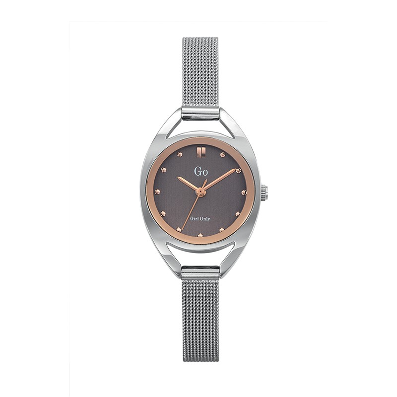 Montre Go Girl Only argentée maille milanaise argentée 695983