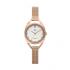 Montre Go Girl Only dorée rose maille milanaise 695984