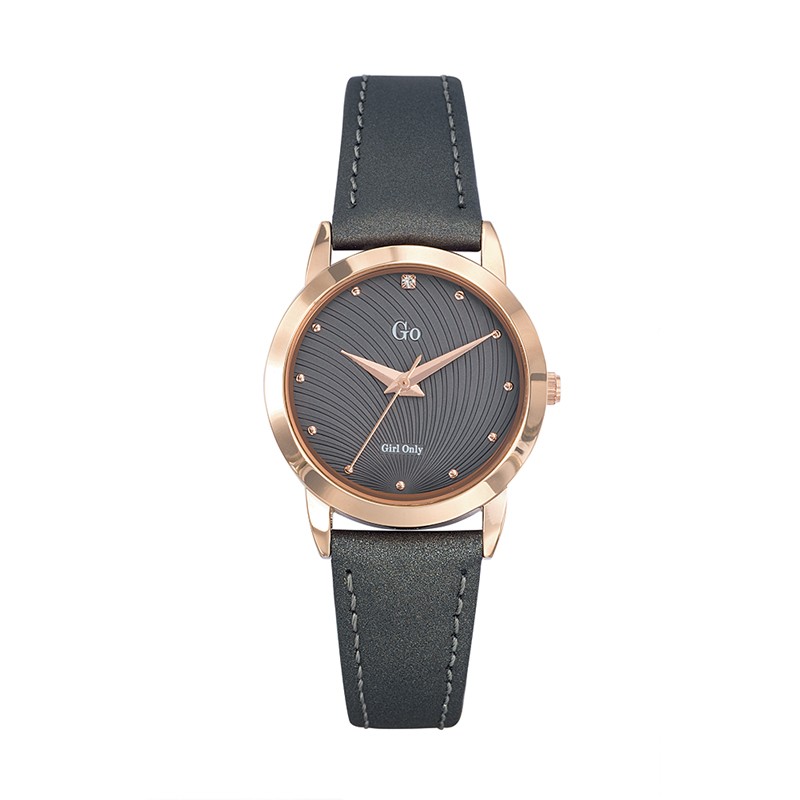 Montre Go Girl Only dorée rose et  grise 698771