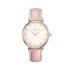 Montre Rosefield Femme bracelet cuir rose BWPR-B7