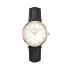 Montre Rosefield collection Tribeca dorée rose et noire TWBLR-T53