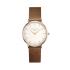 Montre Rosefield collection Tribeca dorée rose et marron TWBRRC-T55