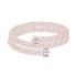 Bracelet Jonc double Swarovski Crystaldust rose pale 5273640