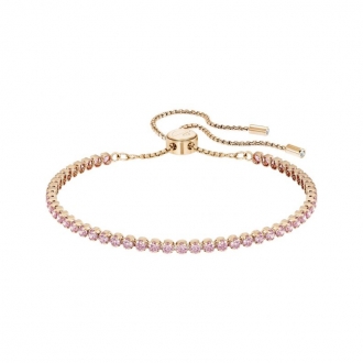 Bracelet Swarovski Subtel doré rose et cristal rose 5274312