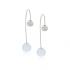 Boucles d'oreilles pendantes Skagen Sea Glass SKJ0843040