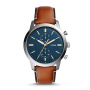 Montre Homme Fossil Townsman cuir marron FS5279 Montre Homme Fossil Townsman cuir marron FS5279