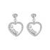 Boucles d'oreilles Guess Love.Affair coeur argenté UBE83131