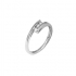 Bague Carador trilogie d'oxydes de zirconium en argent 925/000