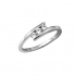 Bague Carador trilogie d'oxydes de zirconium en argent 925/000