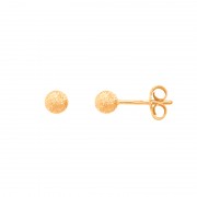 Boucles d'oreilles Carador Or jaune 375/000 pailleté Boucles d'oreilles Carador Or jaune 375/000 pailleté