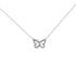 Collier Carador argent 925/000 femme motif papillon