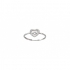 Bague Carador coeur argent 925/000 et cristaux 