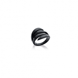 Bague Acier Carador large