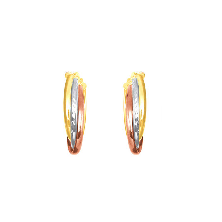 Boucles D'oreilles En Acier Inoxydable - Lot De 3 Paires - Styles Créoles Classiques Argent Mat - Pour Hommes Et Femmes - Cadeau Fête, Anniversaire