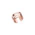 Bague Les Georgettes Ruban finition or rose brillant 70296054000052