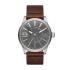 Montre homme Diesel RASP cuir marron DZ1802