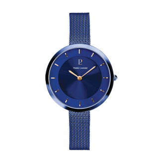 Montre Femme Pierre Lannier Elégance Style acier bleu 076G668